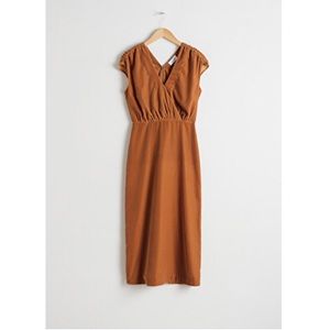 NWT & Other Stories Sleeveless Velvet Midi Dress